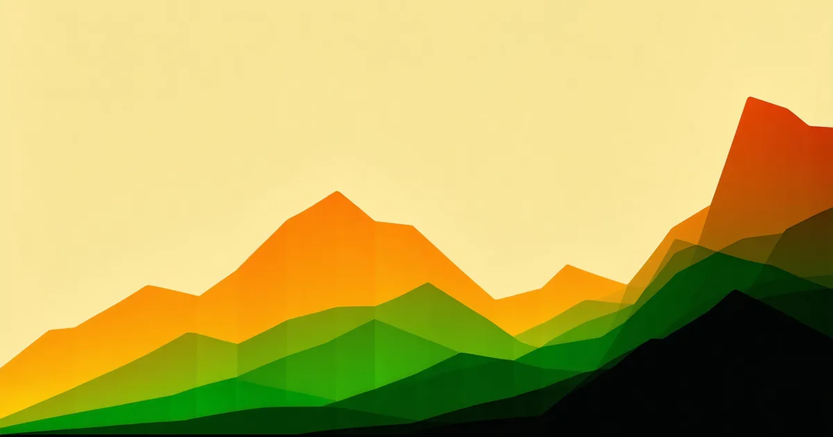 Peak season inventory forecasting visualization with 12-week horizon